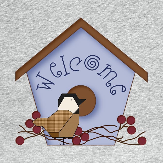 Welcome Country Bird House by HomeGiftShop